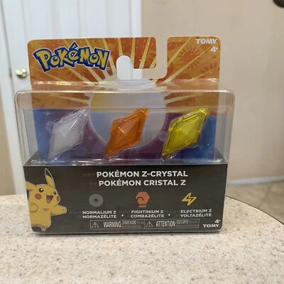 $64.99 • Buy Pokemon Z-Crystal 3-Pack Normalium Z, Fightinium Z, Electrium Z