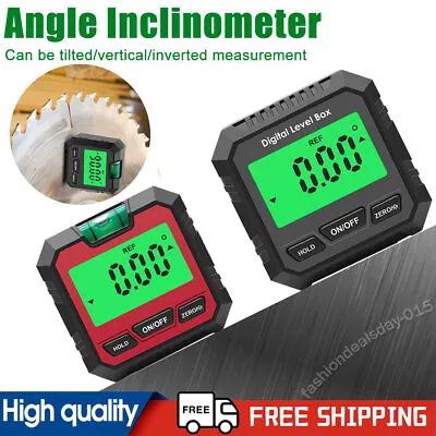 £5.40 • Buy 360° Magnetic Digital Protractor Angle Finder Gauge Inclinometer Level Meter ❤