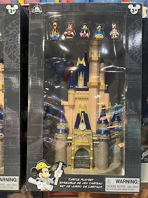 Disney World Parks Cinderella Castle Light Up Play Set  Mickey Donal & Rides NEW • $109.98