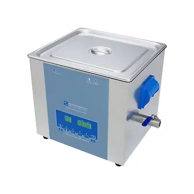 Digital Ultrasonic Cleaner 13L Tank Heated Ultrasonic Bath Cavitek Technology • £418.09