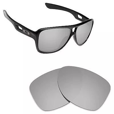 Hawkry Polarized Replacement Lenses For-Oakley Dispatch 2 Silver Titanium • £9.98