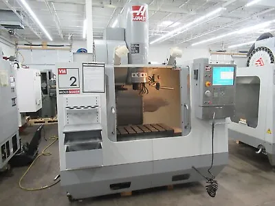 Haas VM-2 CNC Vertical Machining Center W 4th Axis Drive Chip Auger & More! • $49500