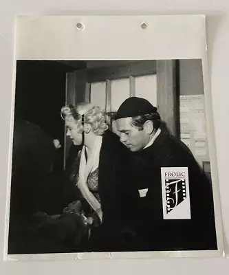 MARILYN MONROE 1956 Original Key Book Photo  BUS STOP  Behind The Scene RARE++ • $272.62