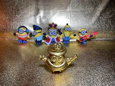Rare Gold Minion Firefighter McDonald’s Happy Meal Toy 2019 With Others Lot Of 6 • $23.99