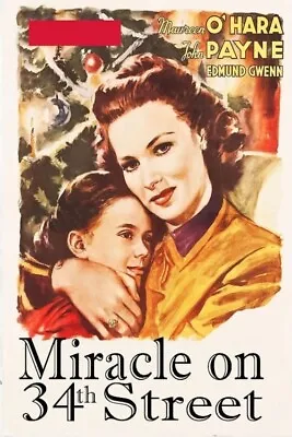 Miracle On 34th Street (DVD 1947 Full Frame) ***DVD DISC ONLY*** NO CASE • $3.10