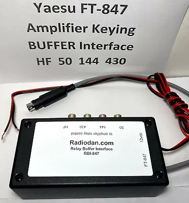 YAESU FT-847 HF/VHF/UHF Amplifier Keying Relay Interface For Buffer Switching • $159.95