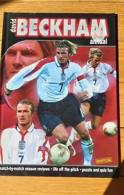 David Beckham Unofficial Annual: 2004 (Hardcover 2003) Book England Man Utd • £2.99