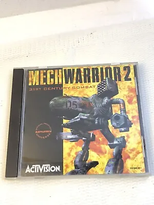 MechWarrior 2 PC Battle Tech  Combat Activision 1995 F959 IBM CDROM Version 1.1 • $5.77