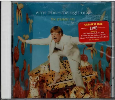 Elton John One Night Only The Greatest Hits Sealed Brand New CD • $5.24