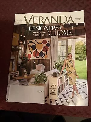 VERANDA Magazine March April 2024 Issue Label Cut Out • $3