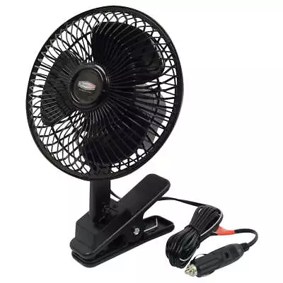 RoadPro 12 Volt Quick Clip Oscillating Fan • $20.99