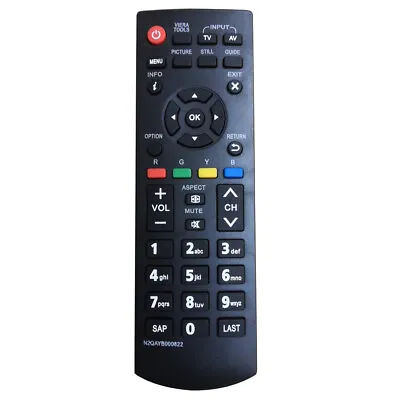 New N2QAYB000822 For Panasonic Viera TV Remote Control N2QAYB000820 TC-L22X2 • $12.84