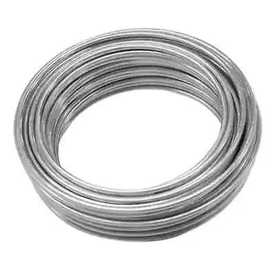 6-Gauge Galvanized Steel Wire 25 Ft. 55 Lb. • $6.39