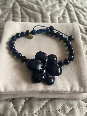 Lola Rose Blue Sandstone Flower Bracelet - New • £35