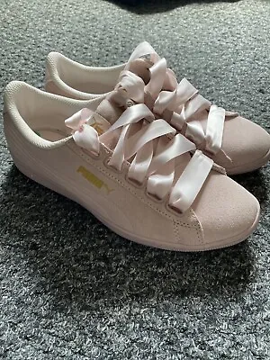 £16.99 • Buy New Womens Puma Trainers Size 4 In Baby Pastel Pink