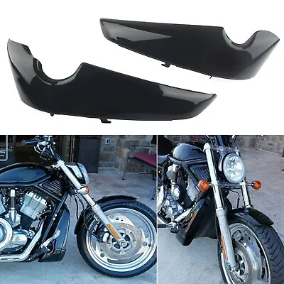 2ⅹRadiator Side Covers Shrouds For Harley Davidson V Rod VROD VRSC 2001-Up Black • $96.97