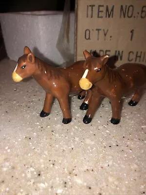 J. Willfred Set Of Salt & Pepper Shakers Horses New • $10