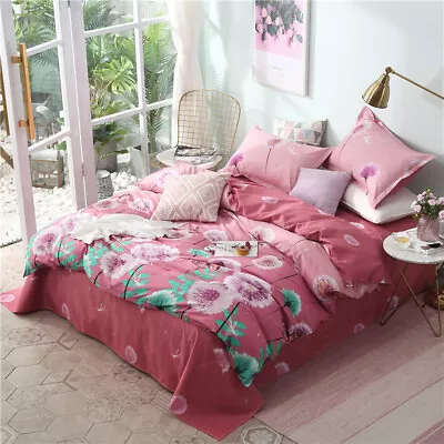 Home Textile Dandelion Duvet Quilt Cover Pillowcase Bed Sheet Bedding Sets • £121.54