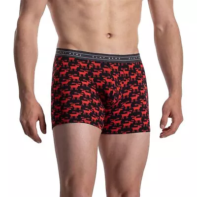 Olaf Benz RED 2116 Norway Boxer Pants Mens Christmas Underwear Short Reindeer • £34