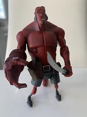 Hellboy Statue Figure (Mezco) - No Box No Base/Stand Missing Accessories -Used • $34.99