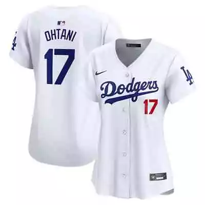 Shohei Ohtani #17 Dodgers WOMEN Stitched Jersey White • $35.49