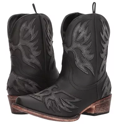 Roper Women's Amelia Eagle Overlay Western Boots (Select Size) • $59.96