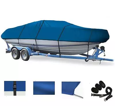 Blue Boat Cover For Maxum 1800 Xr O/b 1992-1995 • $175.95