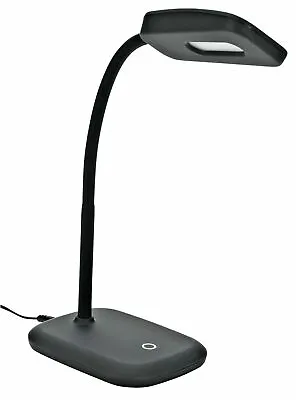 Habitat Silby 31cm LED Soft Touch Desk Lamp - Black 7601127 • £14.99