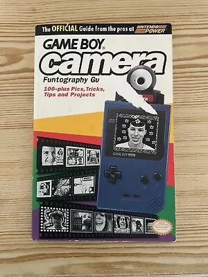 Nintendo Game Boy Camera Funtography Guide Book 100+ Tips & Tricks • £15