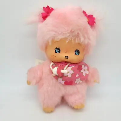 N Sekiguchi 242443 Bebichhichi Cherry Blossom Monchhichi Doll Baby Pacifier RARE • $44.50