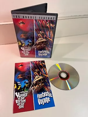 Voyage To The Bottom Of The Sea + Fantastic Voyage DVD 2 Movies Bonus Contents • $15.95