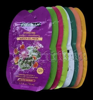 FREEMAN 8pc Fresh Glowing Skin Facial Mask Set Helps Unclog Cleanse Renew • $6.50