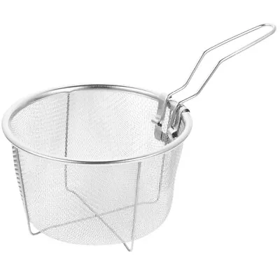  Stainless Steel Colander Mini Pan Fried Basket Fryer Vegetable • $9.95