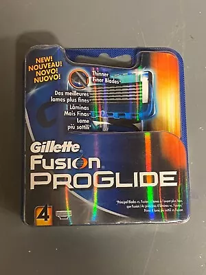 Gillette Fusion ProGlide Blades - 4 Cartridges - Brand New - FREE POST • $24.90