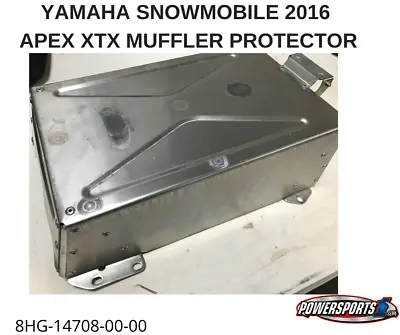 YAMAHA SNOWMOBILE 2011 Thru 2018 APEX / XTX MUFFLER PROTECTOR COVER 8HG-14708-00 • $80