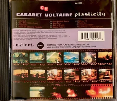 CABARET VOLTAIRE PLASTICITY Rare • $15