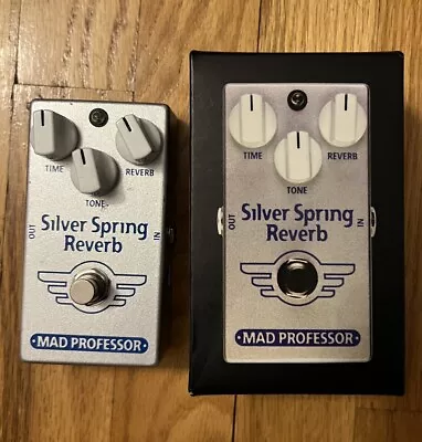 Mad Professor Silver Spring Reverb Guitar Effects Pedal • $130