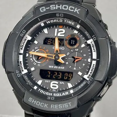 Operation Confirmed G-Shock Sky Cockpit Tough Solar G-1250Bd Casio Excellent • $199.73