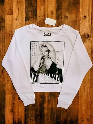 Hollywood Legends Brand Marilyn Monroe Long Sleeve Sweatshirt Women's Size M-XL • $29.94