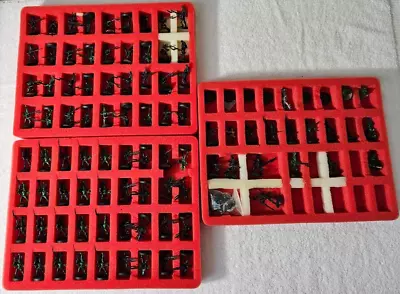 Warhammer 40k Massive LOT Qty 90 Figures Dark Eldar Drukhari W/ Case Vintage • $299.95