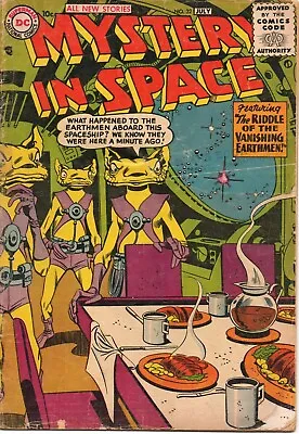 Mystery In Space  # 32 GOOD+  June 1956  See Photos.   DC Silver Age • $34.99