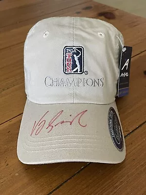 Exclusive!!! Vijay Singh Autographed For His Winning At Champions Tour 2018  • $49.99