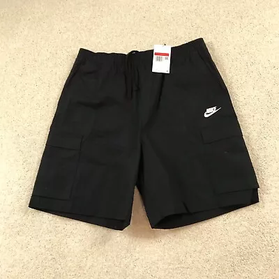 Nike Club Woven Cargo Shorts Mens Large Light Black New FB1246 010 • $77.31
