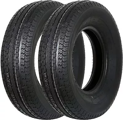 Radial Trailer Tire ST225/75R15 ST225-75R15 117N 10-Ply Load Range E Set Of 2 • $144.99