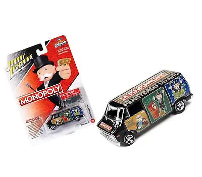 1976 Dodge Van Black Pennybags Casino - Monopoly With Dodge Van Monopoly Game 3 • $17.46