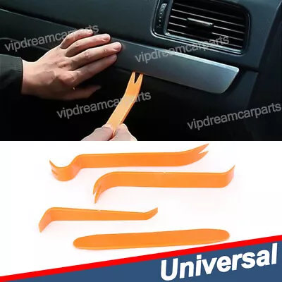 4Pcs Car Stereo Door Clip Trim Dash Panel Install Removal Pry Tool Plastic Kit • $3.59