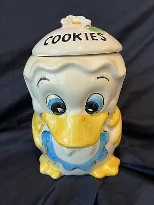 Vintage Duck Hand-Painted Cookie Jar Made In Brazil • $14.99