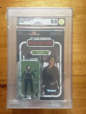 Afa Graded Star Wars Vintage Collection Jyn Erso 9.0 Rogue One • $249.99