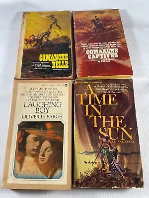 Lot Of Four Vintage Western Romance Paperback Books • $2.99