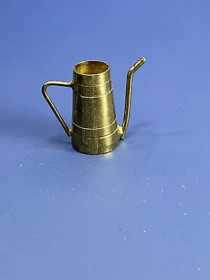 Vtg Miniature Dollhouse Accessory Metal Teapot Pitcher Kitchen Missing Lid/Top • $11.40